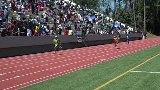 14u Boys 100m Heat 1 Dekalb County T\u0026F Meet 1 March 2022