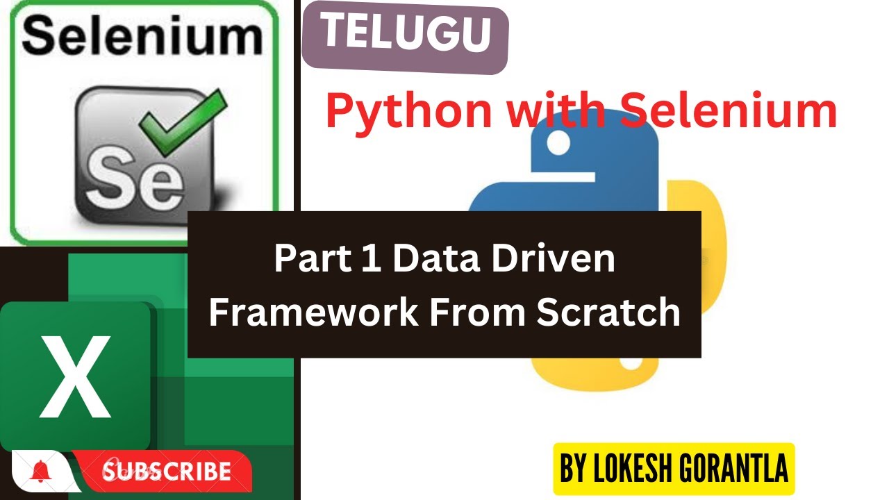 Part 1 Data Driven Framework Python Selenium Pytest Pytest Html