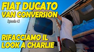 Fiat Ducato Van Conversion DIY | New look of Charlie, our do-it-yourself camper | Vanlife style