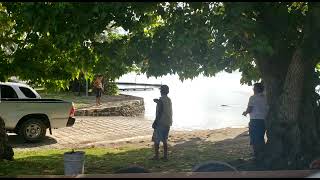 Truck went swimming, Garapan Fishing Base, Saipan