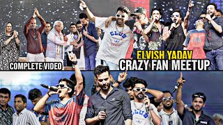 UNCUT - Elvish Yadav अभिनन्दन समारोह | CRAZY Fan Meetup in Haryana | BB Winner | FULL HD VIDEO