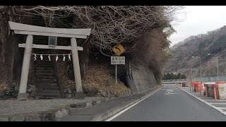 A relaxing drive through the valleys and mountains of Gunma, Japan (4k)