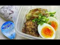 現場仕事の彼弁183♡【楽早】今日はうどん弁当♪