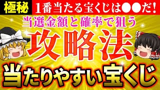 【㊙保存版】1番当たる宝くじはコレ！1万円から億超えまで、当選確率をもとにした狙い目の宝くじを徹底解説！【ゆっくり解説】【スピリチュアル】