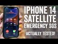 iPhone 14 Satellite SOS Tested & Review: How it actually works!