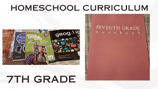 HOMESCHOOL CURRICULUM PICK 2024/2025/  7TH GRADE/HISTORY AND GEOGRAPHY