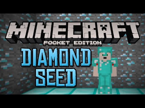 Diamond Seed for Minecraft Pocket Edition Diamond Seed for Minecraft Pocket Edition