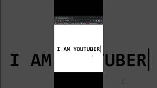 CSS Text Typing Animation #shorts #ytshorts