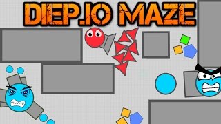 NEW DIEP.IO MAZE GAME MODE!! // Arena Closers vs Maze // Wall Glitches & Trolling