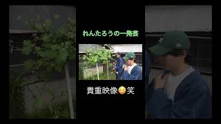 【ひみつ基地。切り抜き】れんたろうの一発芸！かなり貴重映像です😳笑 #shorts