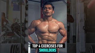 Top 4 Shoulder Exercises for 3D Delts🔥