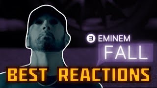 BEST REACTIONS to Eminem - Fall