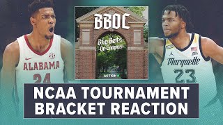 NCAA Tournament Bracket Reactions | CBB Picks, Predictions & Odds