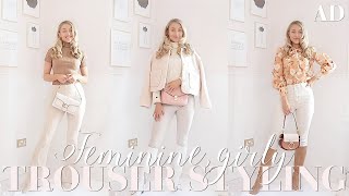 How to style trousers in a girly, feminine way in Winter! ~ Freddy My Love #ad