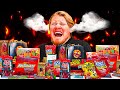 Trying the 100 Spiciest Candies in the World!