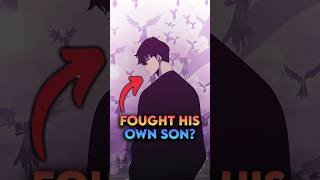 Why Did Jinwoo Fight His Own Son? Solo Leveling Season 2 #sololeveling #shorts