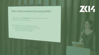 ZK14 - eDAS: Extending Data Availability Sampling with Privacy and Compliance - Isobel Watkins (UCL)