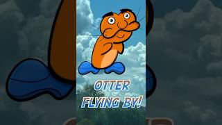 Surprise! Orange Otter! #Cartoon #Funny #cartoondrawing #funnycartoon