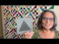 scrappy half square triangles and squares quilt tutorial and quilt calculator