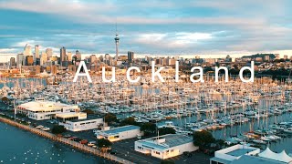 Westhaven Marina and Auckland Harbour Bridge (Auckland, New Zealand)