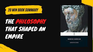 MEDITATIONS - Marcus Aurelius - Free Audiobook Summary - The Stoic Thinking Of Philosopher King