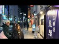 yokosuka chuo night walk 4k hdr