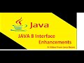 Java 8 new features| Static methods and Default methods in java | JavaBeam |Java Interview Q & A