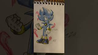 My drawing of Nazo T. Hedgehog #art