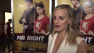 Mr. Right: Katie Nehra Red Carpet Movie Premiere Interview | ScreenSlam
