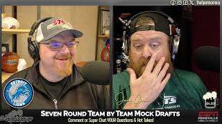 Detroit Lions Full 7-Round Mock Draft After Free Agency | 2026 NFL Draft