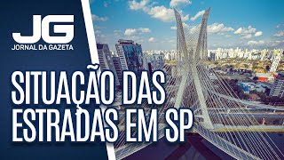 Situação das estradas em São Paulo