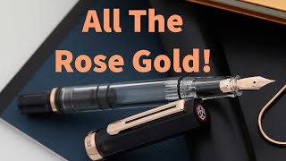 Comparing the TWSBI Eco Smoke RoseGold and its friends!