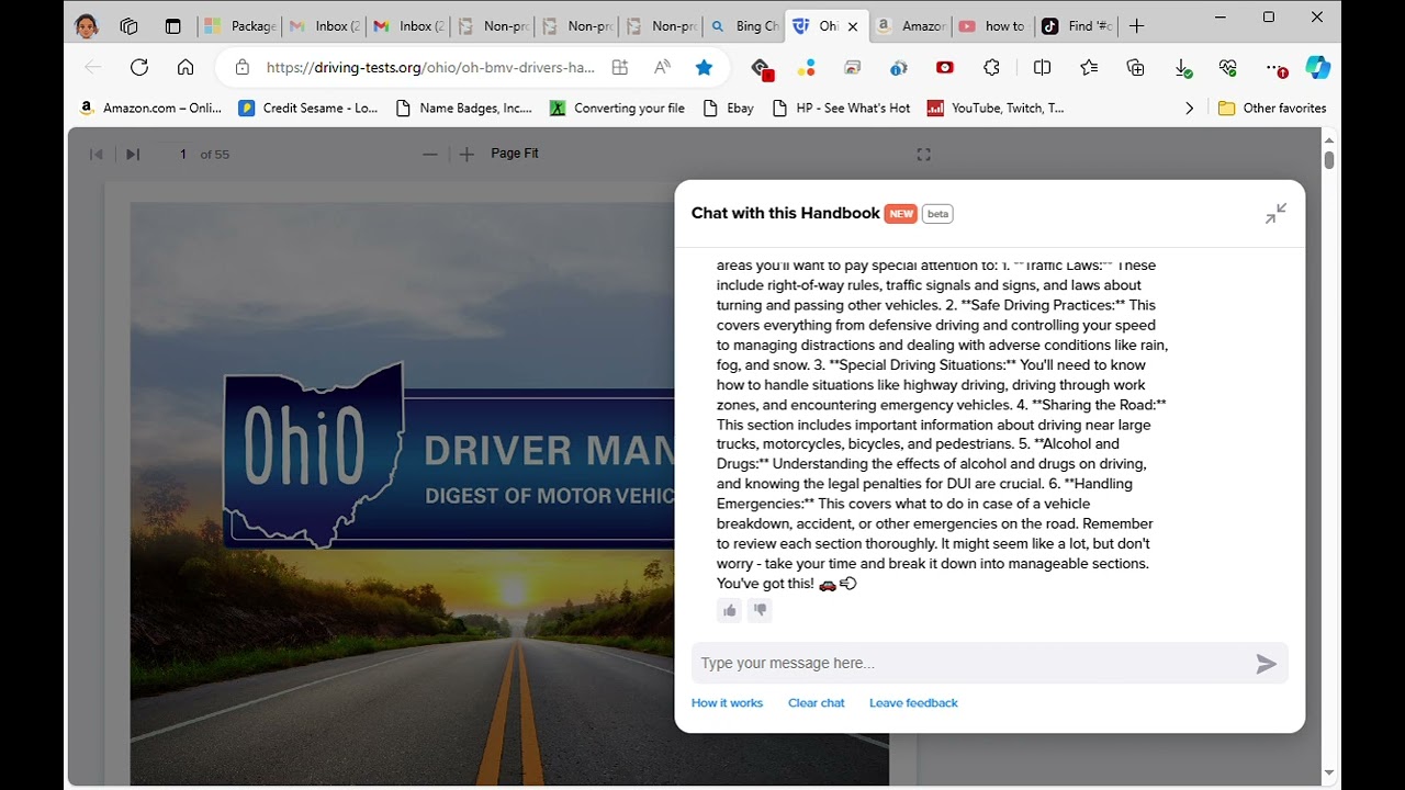 Ohio BMV Handbook OH Driver's Manual 2023 - YouTube