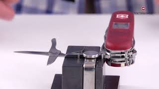 How to change the scissor spring of a Swiss army knife