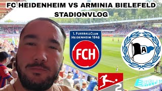 FC HEIDENHEIM 1-1 ARMINIA BIELEFELD | STADIONVLOG #fcheidenheim #arminiabielefeld #stadionvlog