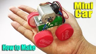 How to Make Car Toy Using DC Motor DIY at Home - Life Hacks