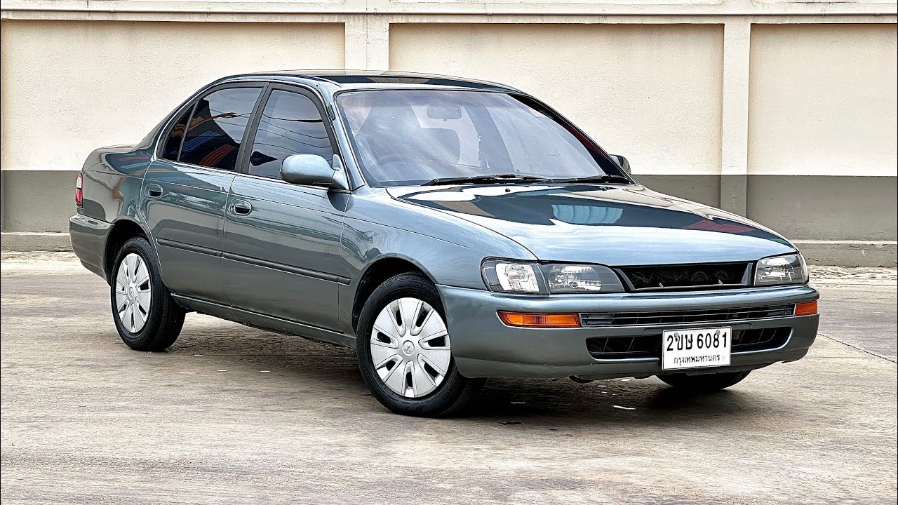 ร ว ว Toyota Corolla Ae101 Auto 1995 Youtube
