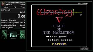 Wizardry V: Heart of the Maelstrom (SNES) Reset% Speedrun in 5.400s