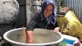 Kars yaylalarında 'kış' hazırlığı