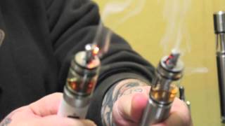 Zenesis Sidewinder Demo next to the ZAP, ASH, and Standard Vapor Production