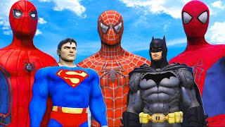 BATMAN and SUPERMAN vs SPIDER-VERSE (Spider-Man 2002, Amazing Spider-Man, Spider-Man MCU)
