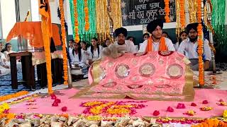 GURU NANAK DEV JI GURPURB BY OUR SCHOOL IN HAZARA VILLAGE