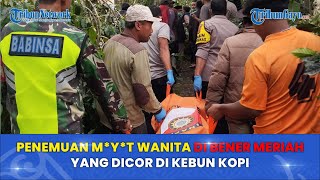 Penemuan M*y*t Wanita di Bener Meriah Yang Dicor di Kebun Kopi