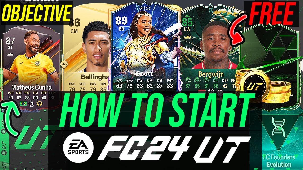 How To Start EA FC 24 ULTIMATE & CREATE A META STARTER SQUAD - YouTube