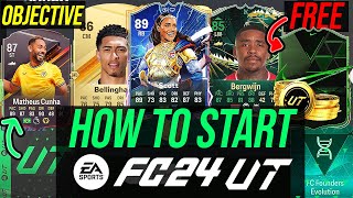 How To Start EA FC 24 ULTIMATE & CREATE A META STARTER SQUAD
