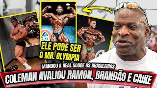 RONNIE COLEMAN MANDOU A REAL SOBRE OS TOP ATLETAS BRASILEIROS