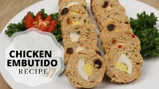 Chicken Embutido Recipe - Super Easy Embutido Recipe