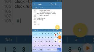 let's draw analog clock ⏰ turtle 🐢 python