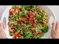 homegrown sweet corn blt salad