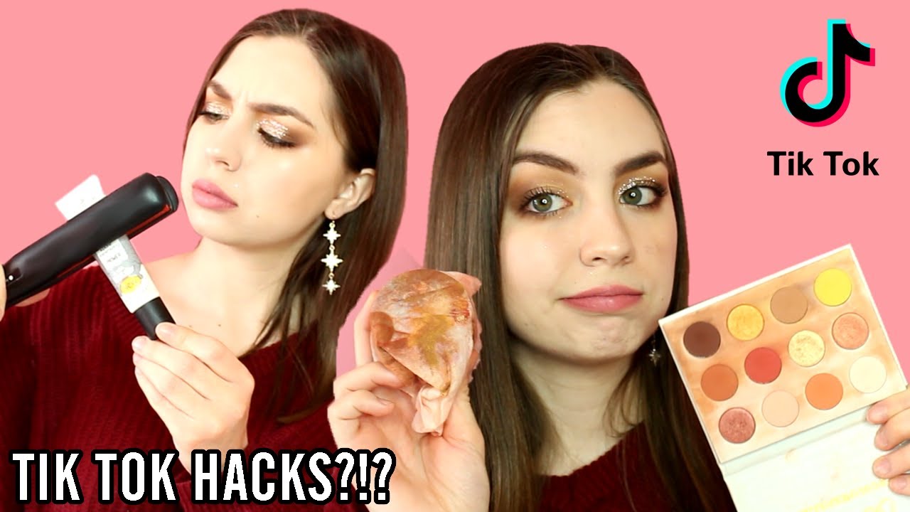 Τεστάρω Viral Beauty Hacks του TIK TOK! | Δουλεύουν? - YouTube